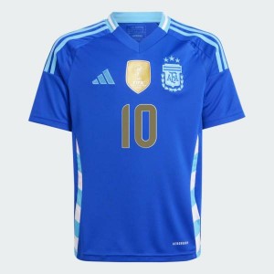 Jersey Argentina 2024 Messi Away Adidas Football Stadium Kit Blue | Jersey-163