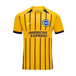 Jersey Brighton & Hove Albion FC 2024/25 Away Nike Football Kit Yellow / Blue | Jersey-255