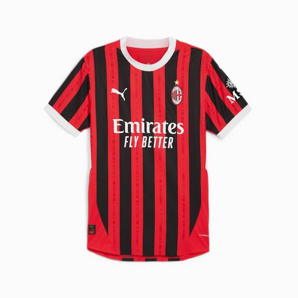 Jersey AC Milan 2024/25 Home Match Puma Football Kit Red / Black | Jersey-509