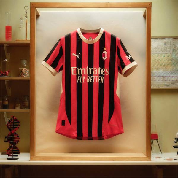 Jersey AC Milan 2024/25 Home Match Puma Football Kit Red / Black | Jersey-509