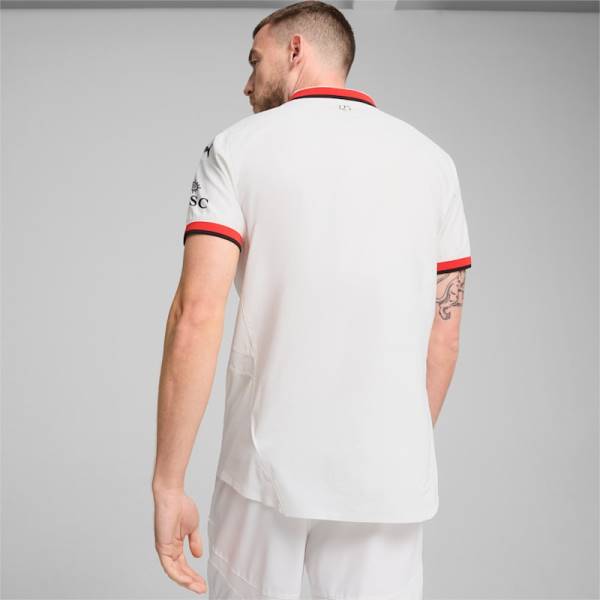 Jersey AC Milan 2024/25 Home Match Puma Football Kit White / Black / Red | Jersey-513