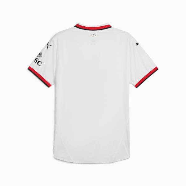 Jersey AC Milan 2024/25 Home Match Puma Football Kit White / Black / Red | Jersey-513