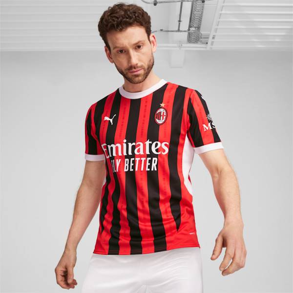 Jersey AC Milan 2024/25 Home Stadium Puma Football Kit Red / Black | Jersey-510