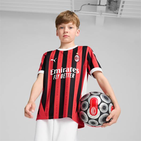 Jersey AC Milan 2024/25 Home Stadium Puma Football Kit Red / Black | Jersey-512