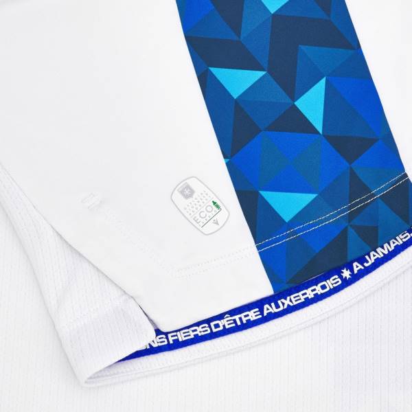 Jersey AJ Auxerre 2024/25 Home Macron Football Kit White / Blue | Jersey-643