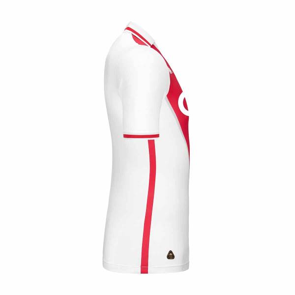 Jersey AS Monaco 2024/25 Home Match Kappa Football Kit White / Red | Jersey-676