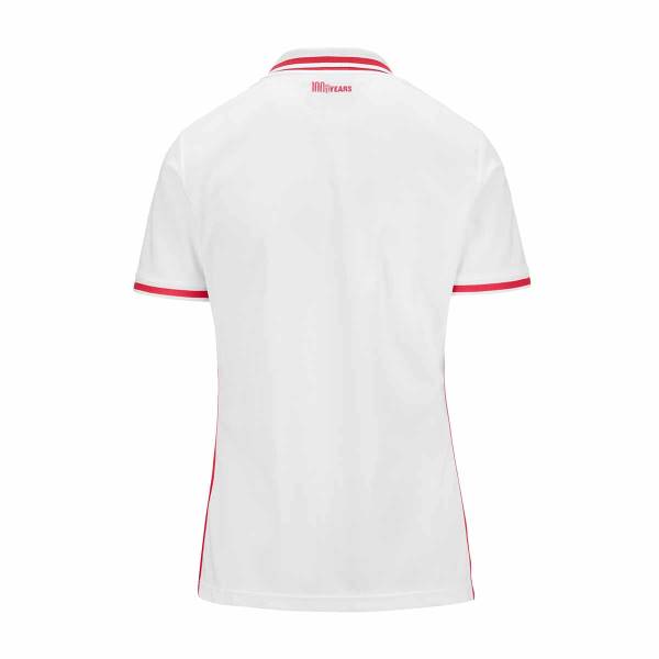 Jersey AS Monaco 2024/25 Home Stadium Kappa Football Kit White / Red | Jersey-678