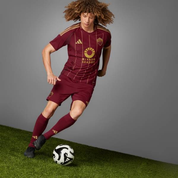 Jersey AS Roma 2024/25 Home Adidas Football Kit Red | Jersey-526