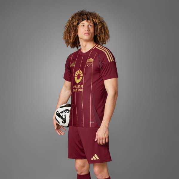 Jersey AS Roma 2024/25 Home Adidas Football Kit Red | Jersey-526