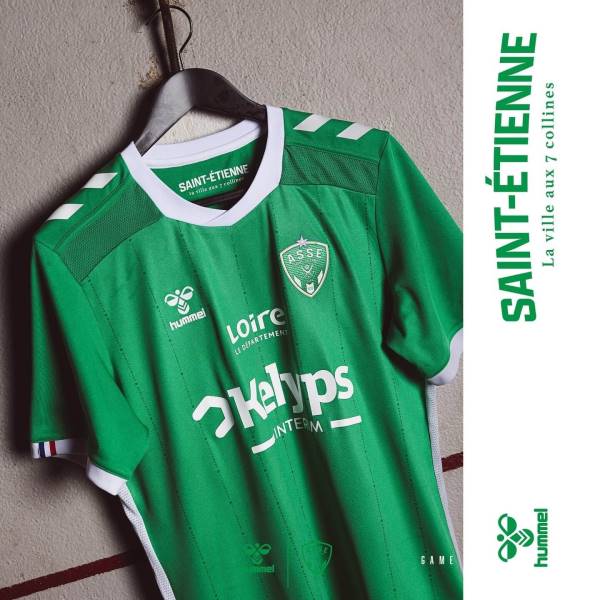 Jersey AS Saint-Étienne 2024/25 Home Hummel Football Kit Green | Jersey-712