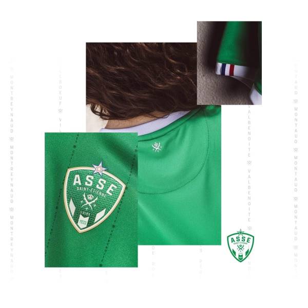 Jersey AS Saint-Étienne 2024/25 Home Hummel Football Kit Green | Jersey-712