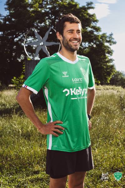 Jersey AS Saint-Étienne 2024/25 Home Hummel Football Kit Green | Jersey-712