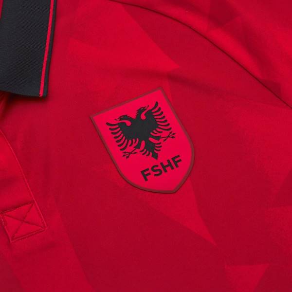 Jersey Albania National Team FSHF 2023/24 Home Football Kit Red / Black | Jersey-220