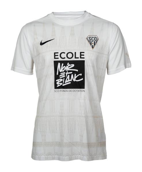 Jersey Angers SCO 2024/25 Away Nike Football Kit Black / White | Jersey-640