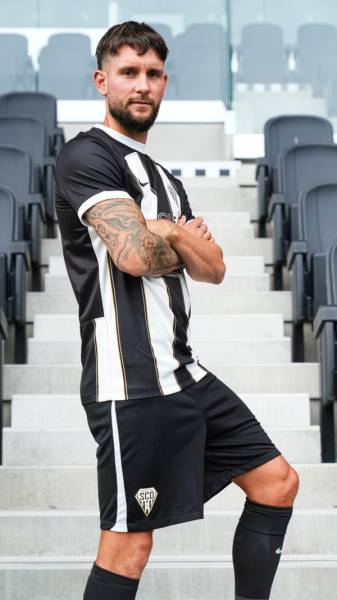 Jersey Angers SCO 2024/25 Home Nike Football Kit White / Black / Gold | Jersey-638