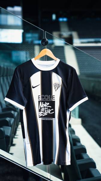 Jersey Angers SCO 2024/25 Home Nike Football Kit White / Black / Gold | Jersey-638