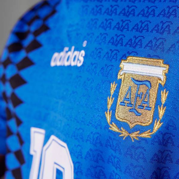 Jersey Argentina 1994 Away Adidas Football Stadium Kit Blue | Jersey-154