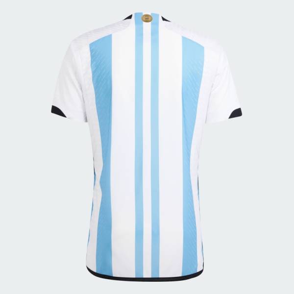 Jersey Argentina 2022 3 Stars Home Adidas Football Stadium Kit White / Blue | Jersey-165