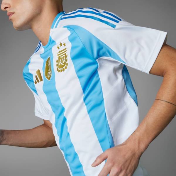 Jersey Argentina 2024 Home Adidas Football Match Kit White / Blue | Jersey-143