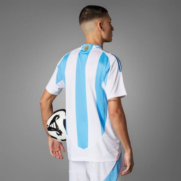 Jersey Argentina 2024 Home Adidas Football Match Kit White / Blue | Jersey-143