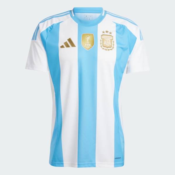 Jersey Argentina 2024 Home Adidas Football Stadium Kit White / Blue | Jersey-144