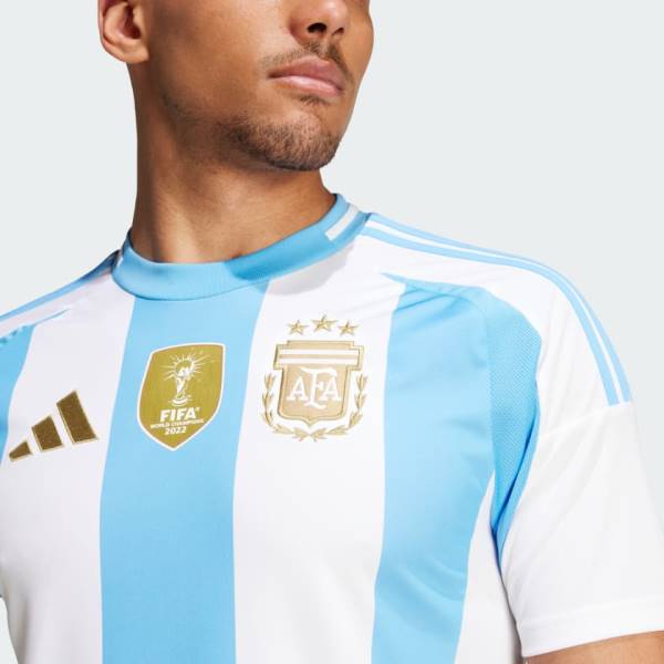 Jersey Argentina 2024 Home Adidas Football Stadium Kit White / Blue | Jersey-144