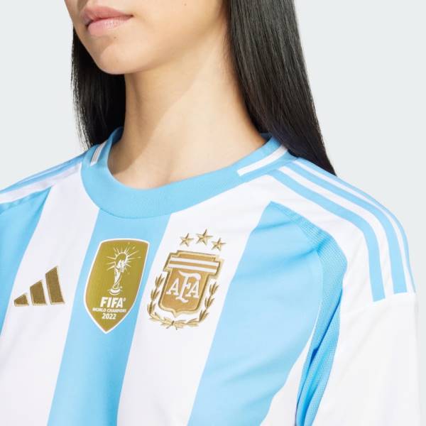 Jersey Argentina 2024 Home Adidas Football Stadium Kit White / Blue | Jersey-145