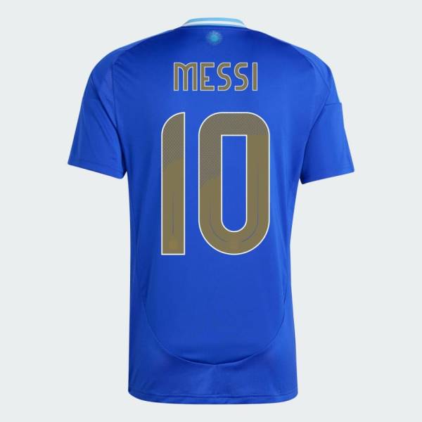 Jersey Argentina 2024 Messi Away Adidas Football Stadium Kit Blue | Jersey-161