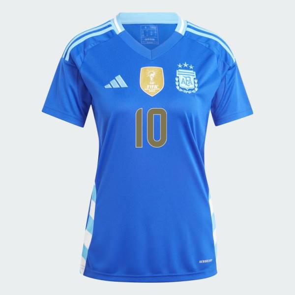 Jersey Argentina 2024 Messi Away Adidas Football Stadium Kit Blue | Jersey-162