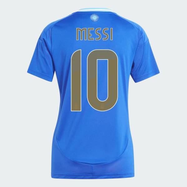 Jersey Argentina 2024 Messi Away Adidas Football Stadium Kit Blue | Jersey-162