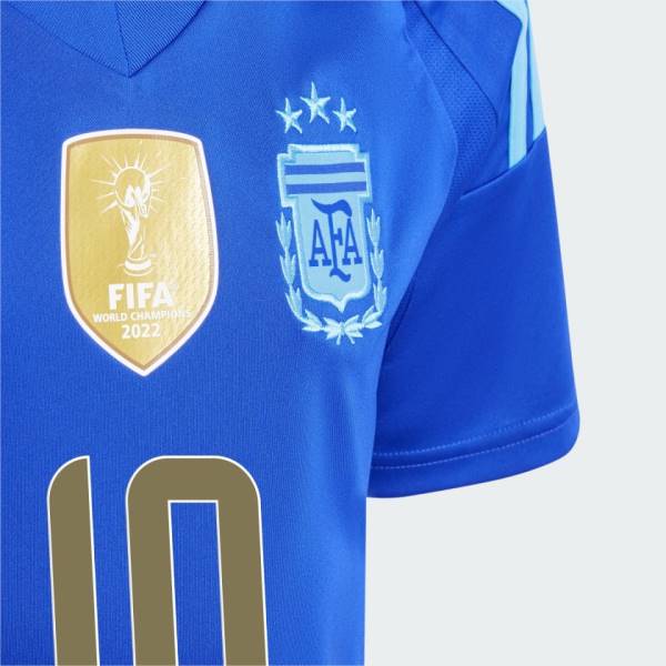 Jersey Argentina 2024 Messi Away Adidas Football Stadium Kit Blue | Jersey-163