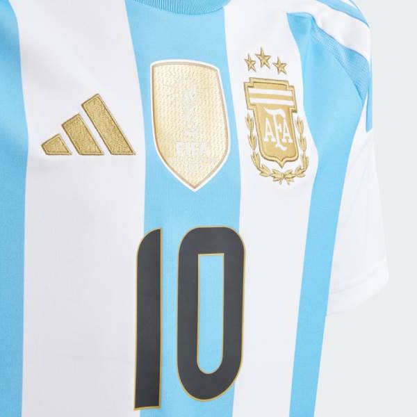 Jersey Argentina 2024 Messi Home Adidas Football Stadium Kit White / Blue | Jersey-159