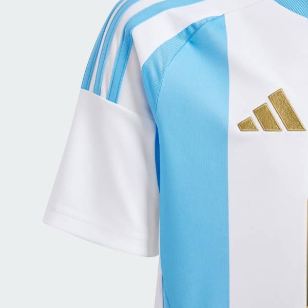 Jersey Argentina 2024 Messi Home Adidas Football Stadium Kit White / Blue | Jersey-159