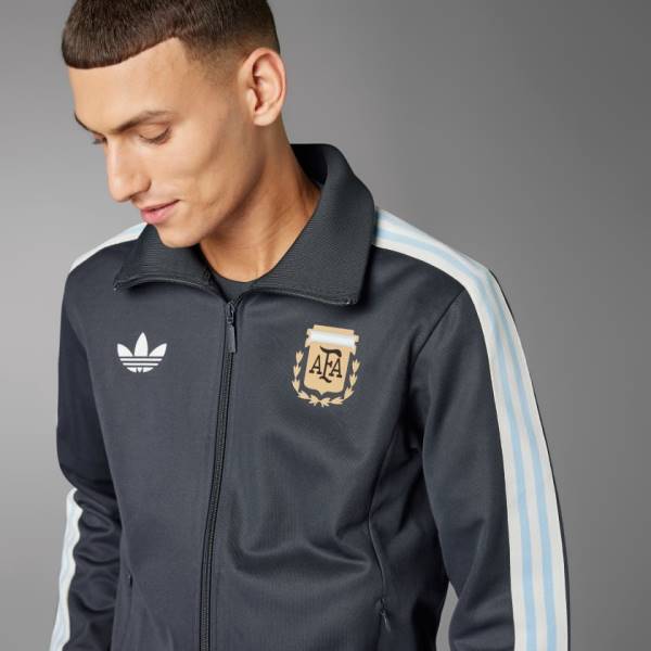 Jersey Argentina Adidas Beckenbauer Track Top Kit Black | Jersey-155