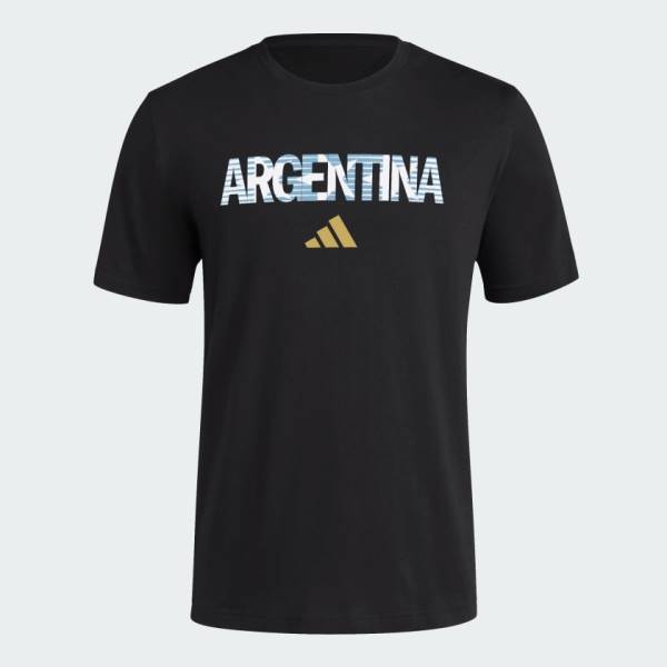 Jersey Argentina Adidas M ARG HBR TEE Kit Black | Jersey-153