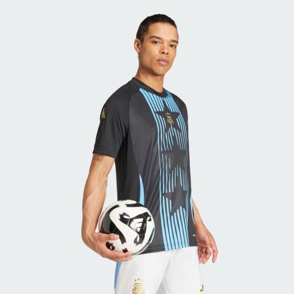 Jersey Argentina Pre-Match Adidas Football Kit Black / Blue | Jersey-151