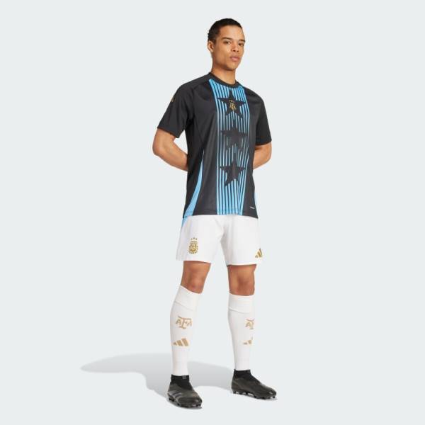 Jersey Argentina Pre-Match Adidas Football Kit Black / Blue | Jersey-151