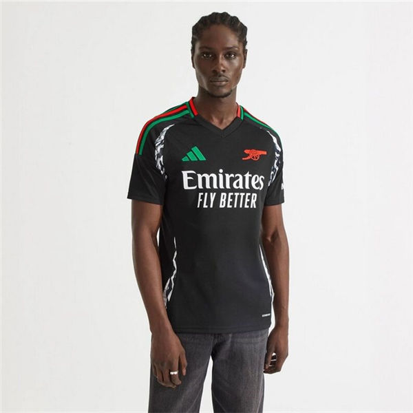 Jersey Arsenal 2024/25 Away Adidas Football Kit Black | Jersey-229