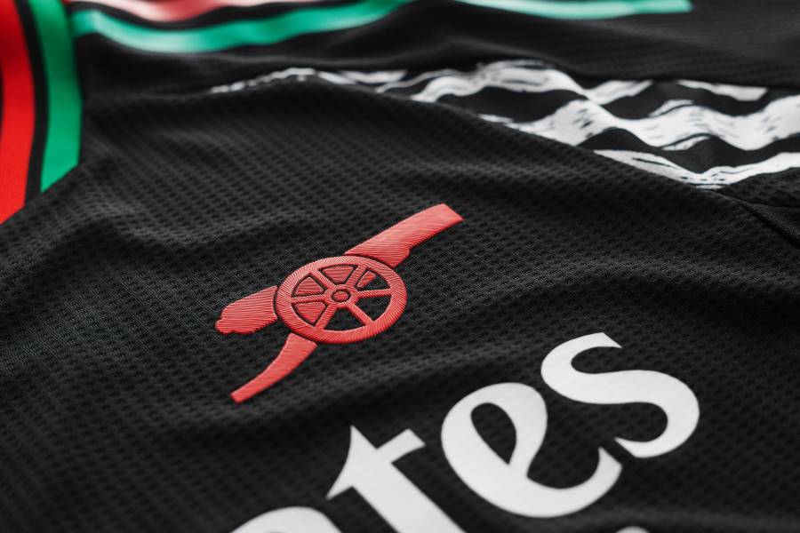 Jersey Arsenal 2024/25 Away Adidas Match Football Kit Black | Jersey-228