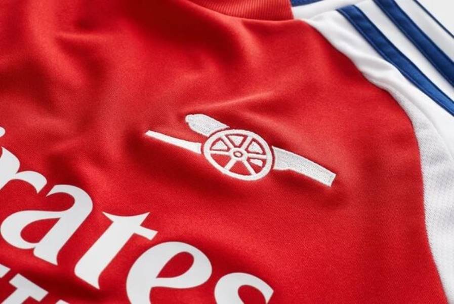 Jersey Arsenal 2024/25 Home Adidas Football Kit Red / White | Jersey-227