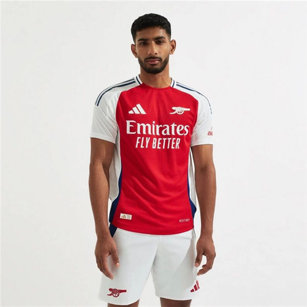 Jersey Arsenal 2024/25 Home Adidas Match Football Kit Red / White | Jersey-224