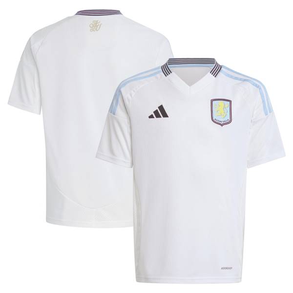 Jersey Aston Villa 2024/25 Away Adidas Football Kit White | Jersey-237