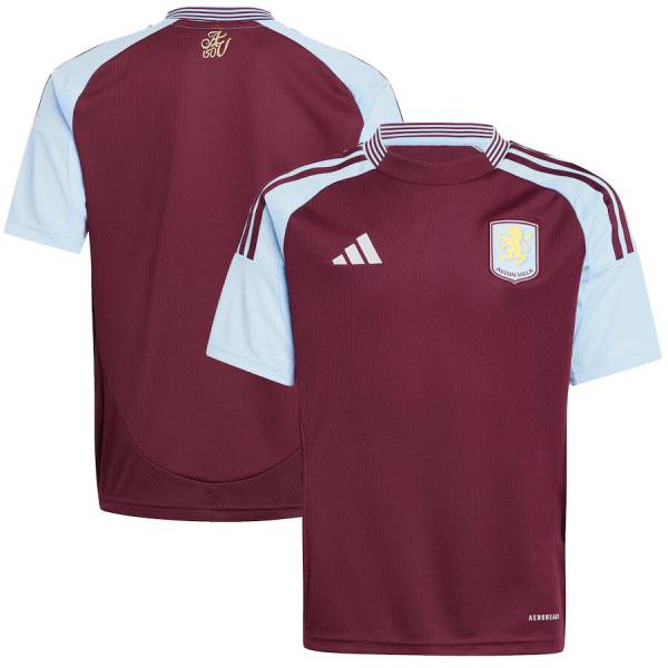 Jersey Aston Villa 2024/25 Home Adidas Football Kit Red / Blue | Jersey-234