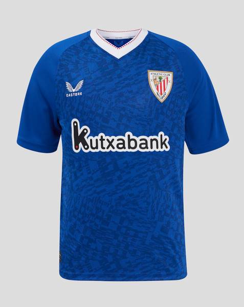 Jersey Athletic Club Bilbao 2024/25 Away Castore Football Kit Blue | Jersey-365