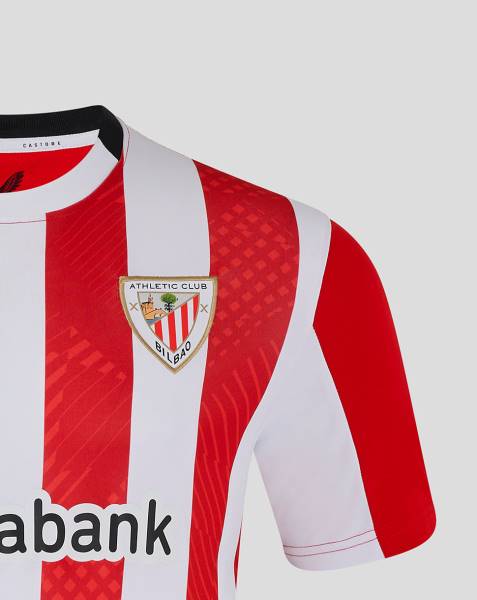 Jersey Athletic Club Bilbao 2024/25 Home Castore Football Kit Red / White | Jersey-360