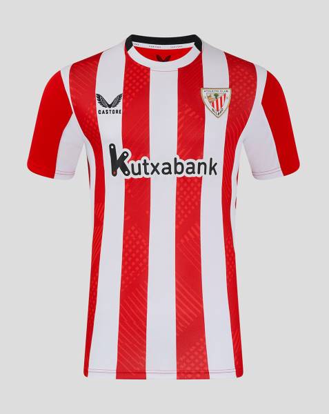 Jersey Athletic Club Bilbao 2024/25 Home Castore Football Kit Red / White | Jersey-360