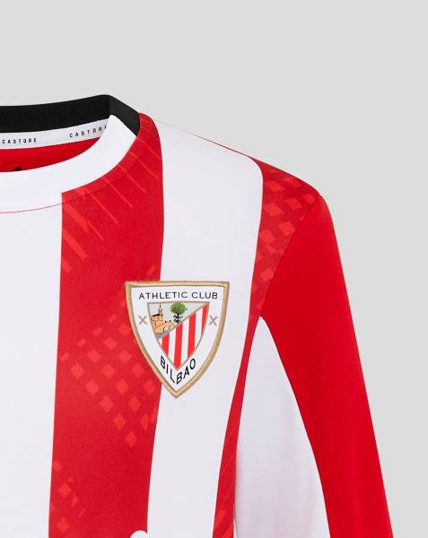 Jersey Athletic Club Bilbao 2024/25 Home Castore Football Kit Red / White | Jersey-362