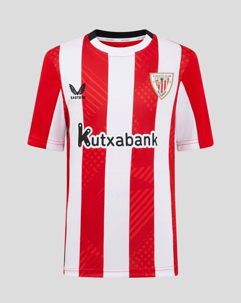 Jersey Athletic Club Bilbao 2024/25 Home Castore Football Kit Red / White | Jersey-362