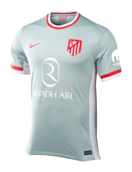 Jersey Atlético Madrid 2024/25 Away Stadium Nike Football Kit Beige / Blue | Jersey-370