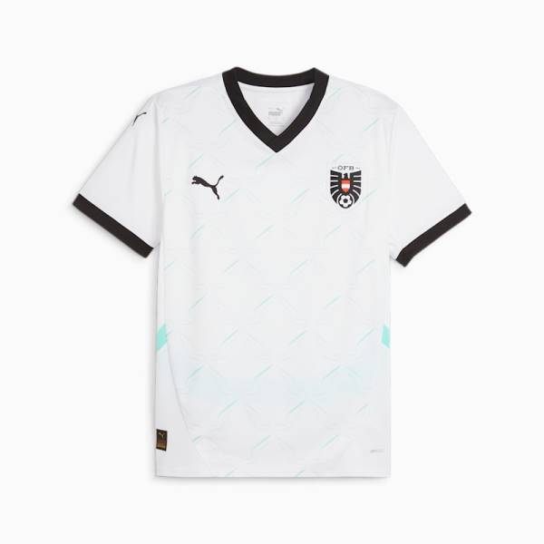 Jersey Austria 2024 Away Football Kit White | Jersey-3